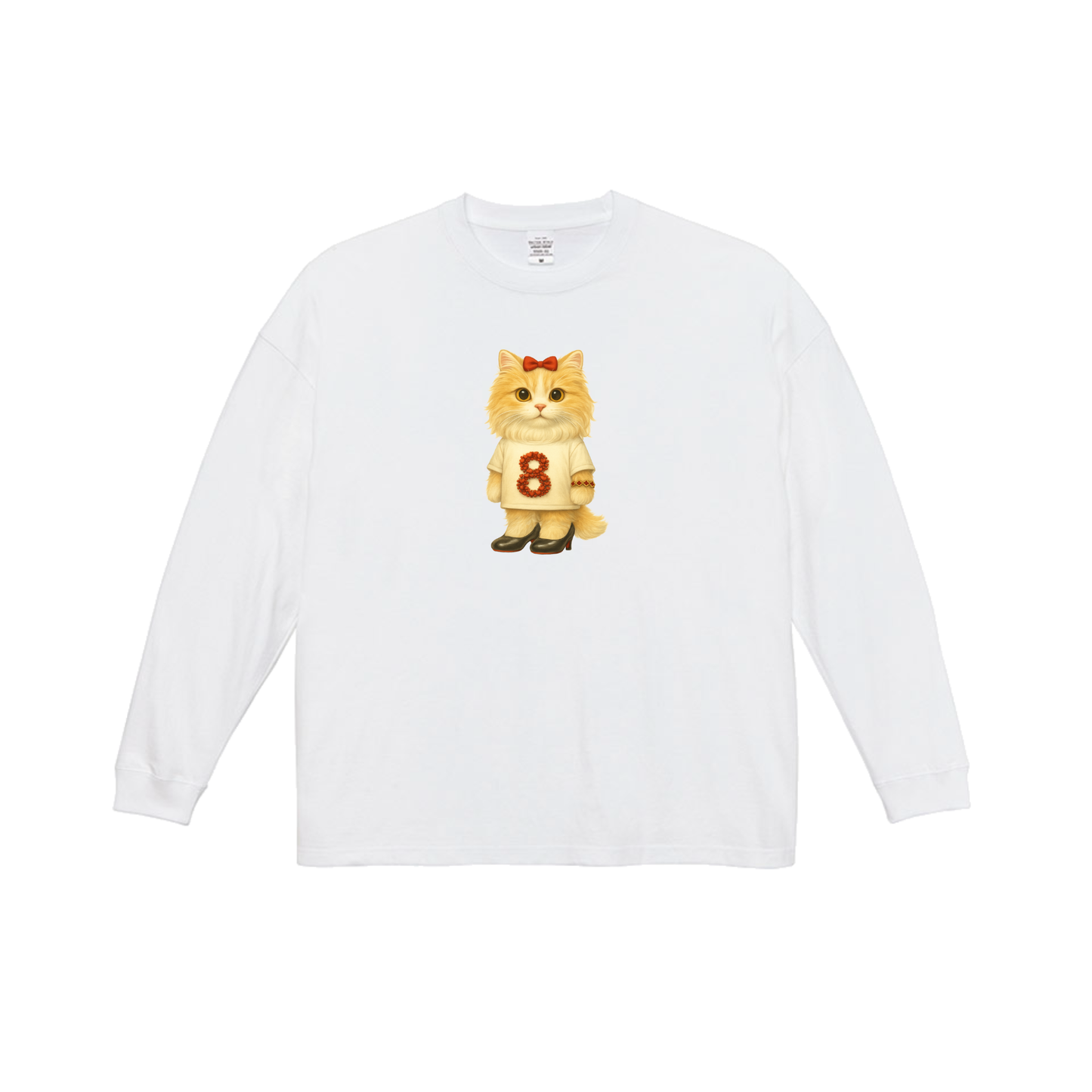 「MOPPU」Long Sleeve T-shirt